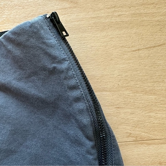 Everlane The Side Zip Stretch Ankle Pant Cotton Minimalist Travel Office Pants - Picture 5 of 11